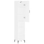 Aparador alto madera contrachapada blanco 34,5x34x180 cm de vidaXL, Aparadores - Ref: Foro24-3198977, Precio: 94,27 €, Descue...