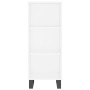 Aparador alto madera contrachapada blanco 34,5x34x180 cm de vidaXL, Aparadores - Ref: Foro24-3199385, Precio: 96,74 €, Descue...
