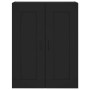 Aparador alto madera contrachapada negro 69,5x34x180 cm de vidaXL, Aparadores - Ref: Foro24-3199634, Precio: 161,09 €, Descue...