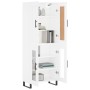Aparador alto madera contrachapada blanco 69,5x34x180 cm de vidaXL, Aparadores - Ref: Foro24-3199641, Precio: 161,87 €, Descu...