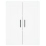 Aparador alto madera contrachapada blanco 69,5x34x180 cm de vidaXL, Aparadores - Ref: Foro24-3199641, Precio: 161,87 €, Descu...