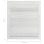 Puerta de armario de lamas madera pino blanco 69x59,4 cm de vidaXL, Puertas de armarios - Ref: Foro24-151166, Precio: 47,84 €...