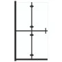 Transparent ESG glass folding shower screen 80x190 cm by vidaXL, Shower walls and screens - Ref: Foro24-151181, Price: 190,68...
