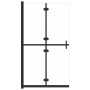 Mampara de ducha plegable vidrio ESG transparente 90x190 cm de vidaXL, Paredes y mamparas de ducha - Ref: Foro24-151182, Prec...