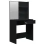 Black vanity set 74.5x40x141 cm by vidaXL, Bedroom Dressers - Ref: Foro24-3114140, Price: 94,73 €, Discount: %
