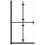 Mampara de ducha plegable vidrio ESG transparente 110x190 cm de vidaXL, Paredes y mamparas de ducha - Ref: Foro24-151184, Pre...