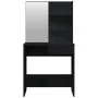 Black vanity set 74.5x40x141 cm by vidaXL, Bedroom Dressers - Ref: Foro24-3114140, Price: 94,73 €, Discount: %