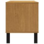 Mueble para TV FLAM madera maciza de pino 110x40x50 cm de vidaXL, Muebles TV - Ref: Foro24-357820, Precio: 117,09 €, Descuent...