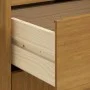Aparador alto con puerta vidrio FLAM madera pino 92x40x122,5 cm de vidaXL, Aparadores - Ref: Foro24-357829, Precio: 239,36 €,...