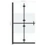 Half-frosted ESG glass folding shower screen 120x190cm by vidaXL, Shower walls and screens - Ref: Foro24-151191, Price: 249,0...