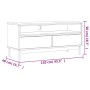 Mueble para TV FLAM madera maciza de pino 110x40x50 cm de vidaXL, Muebles TV - Ref: Foro24-357819, Precio: 128,45 €, Descuent...