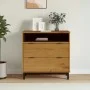 Cómoda FLAM madera maciza de pino 80x40x80 cm de vidaXL, Cajoneras - Ref: Foro24-357815, Precio: 131,76 €, Descuento: %