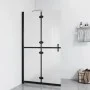 Folding shower screen frosted ESG glass 70x190 cm by vidaXL, Shower walls and screens - Ref: Foro24-151192, Price: 199,06 €, ...