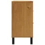 Cómoda FLAM madera maciza de pino 80x40x80 cm de vidaXL, Cajoneras - Ref: Foro24-357815, Precio: 131,76 €, Descuento: %