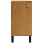 Cómoda FLAM madera maciza de pino 80x40x80 cm de vidaXL, Cajoneras - Ref: Foro24-357815, Precio: 127,39 €, Descuento: %