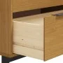 Cómoda FLAM madera maciza de pino 80x40x80 cm de vidaXL, Cajoneras - Ref: Foro24-357815, Precio: 131,76 €, Descuento: %