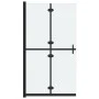 Folding shower screen frosted ESG glass 70x190 cm by vidaXL, Shower walls and screens - Ref: Foro24-151192, Price: 199,06 €, ...