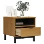Mesa auxiliar FLAM madera maciza de pino 50x50x50 cm de vidaXL, Mesas auxiliares - Ref: Foro24-357823, Precio: 86,33 €, Descu...