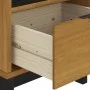 Mesa auxiliar FLAM madera maciza de pino 50x50x50 cm de vidaXL, Mesas auxiliares - Ref: Foro24-357823, Precio: 86,33 €, Descu...