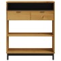Mesa alta de bar FLAM madera maciza de pino 92x45x110 cm de vidaXL, Mesas de cocina y de comedor - Ref: Foro24-357824, Precio...