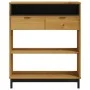 Mesa alta de bar FLAM madera maciza de pino 92x45x110 cm de vidaXL, Mesas de cocina y de comedor - Ref: Foro24-357824, Precio...