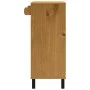 Mesa alta de bar FLAM madera maciza de pino 92x45x110 cm de vidaXL, Mesas de cocina y de comedor - Ref: Foro24-357824, Precio...