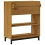 Mesa alta de bar FLAM madera maciza de pino 92x45x110 cm de vidaXL, Mesas de cocina y de comedor - Ref: Foro24-357824, Precio...