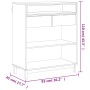 Mesa alta de bar FLAM madera maciza de pino 92x45x110 cm de vidaXL, Mesas de cocina y de comedor - Ref: Foro24-357824, Precio...