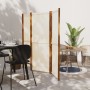 Biombo divisor de 4 paneles blanco crema 280x180 cm de vidaXL, Divisores de ambientes - Ref: Foro24-319184, Precio: 132,19 €,...