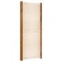 Biombo divisor de 4 paneles blanco crema 280x180 cm de vidaXL, Divisores de ambientes - Ref: Foro24-319184, Precio: 129,81 €,...