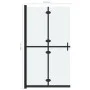 Mampara de ducha plegable vidrio ESG esmerilado 110x190 cm de vidaXL, Paredes y mamparas de ducha - Ref: Foro24-151196, Preci...