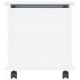 Baúl almacenaje ruedas ALTA madera maciza blanco 73x39,5x43 cm de vidaXL, Baúles de almacenamiento - Ref: Foro24-353928, Prec...