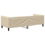 Sofá cama tela color crema 80x200 cm de vidaXL, Camas y somieres - Ref: Foro24-353982, Precio: 181,88 €, Descuento: %