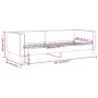 Sofá cama tela color crema 80x200 cm de vidaXL, Camas y somieres - Ref: Foro24-353982, Precio: 181,88 €, Descuento: %