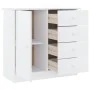 Aparador ALTA madera maciza de pino blanco 77x35x73 cm de vidaXL, Aparadores - Ref: Foro24-353944, Precio: 112,06 €, Descuent...