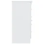 Aparador ALTA madera maciza de pino blanco 77x35x73 cm de vidaXL, Aparadores - Ref: Foro24-353944, Precio: 112,06 €, Descuent...
