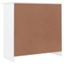 Aparador ALTA madera maciza de pino blanco 77x35x73 cm de vidaXL, Aparadores - Ref: Foro24-353944, Precio: 112,06 €, Descuent...