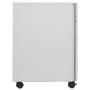 Armario archivador móvil acero gris claro 30x45x59 cm de vidaXL, Armarios archivadores - Ref: Foro24-335983, Precio: 129,55 €...