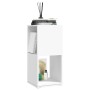 Armario giratorio aglomerado blanco 34,5x34,5x75,5 cm de vidaXL, Librerías y estanterías - Ref: Foro24-339557, Precio: 83,01 ...