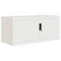 Armario archivador de acero blanco 90x40x40 cm de vidaXL, Armarios archivadores - Ref: Foro24-339716, Precio: 176,50 €, Descu...