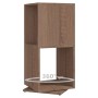 Armario giratorio aglomerado roble Sonoma 34,5x34,5x75,5 cm de vidaXL, Librerías y estanterías - Ref: Foro24-339560, Precio: ...