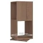Armario giratorio aglomerado roble Sonoma 34,5x34,5x75,5 cm de vidaXL, Librerías y estanterías - Ref: Foro24-339560, Precio: ...
