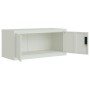 Armario archivador de acero gris claro 90x40x40 cm de vidaXL, Armarios archivadores - Ref: Foro24-339717, Precio: 124,71 €, D...
