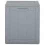 Caja de almacenaje para jardín 90L PP ratán gris de vidaXL, Cajas de almacenaje para exteriores - Ref: Foro24-151233, Precio:...