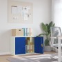 Armario archivador de acero gris claro y azul 90x40x70 cm de vidaXL, Armarios archivadores - Ref: Foro24-339726, Precio: 152,...