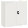 Armario archivador de acero blanco 90x40x90 cm de vidaXL, Armarios archivadores - Ref: Foro24-339728, Precio: 239,52 €, Descu...