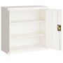 Armario archivador de acero blanco 90x40x90 cm de vidaXL, Armarios archivadores - Ref: Foro24-339728, Precio: 239,52 €, Descu...