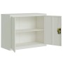 Armario archivador de acero gris claro 90x40x70 cm de vidaXL, Armarios archivadores - Ref: Foro24-339721, Precio: 152,30 €, D...