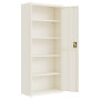 Armario archivador de acero blanco 90x40x200 cm de vidaXL, Armarios archivadores - Ref: Foro24-339760, Precio: 447,46 €, Desc...