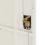 Armario archivador de acero blanco 90x40x200 cm de vidaXL, Armarios archivadores - Ref: Foro24-339760, Precio: 447,46 €, Desc...